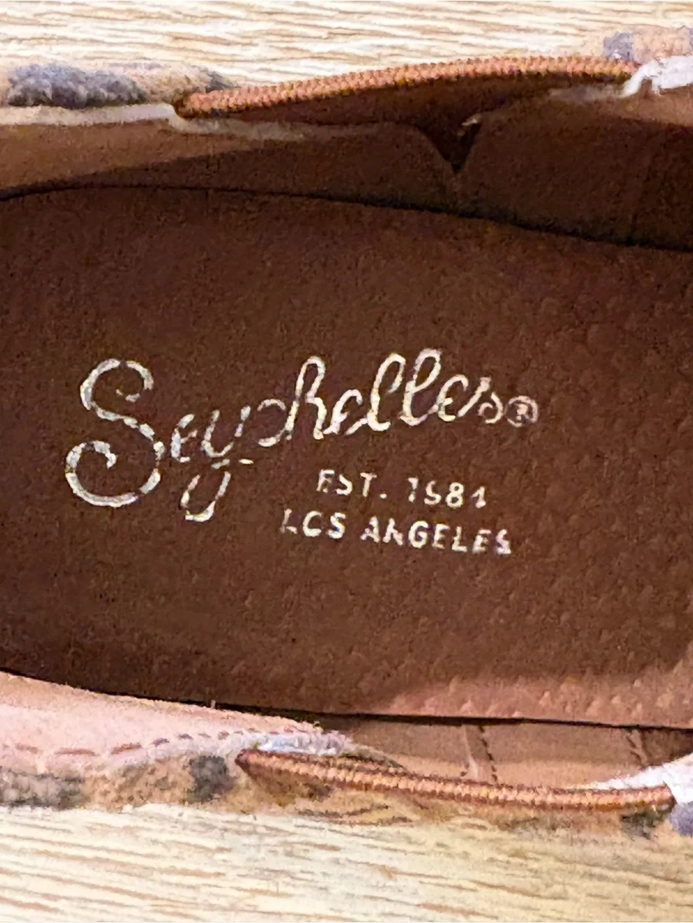 Seychelles Leather Suede Pull-On Leopard Print Ankle Booties